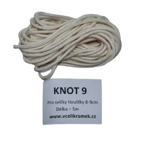 Knoty pro výrobu svíček ⌀ 8-9cm - 9