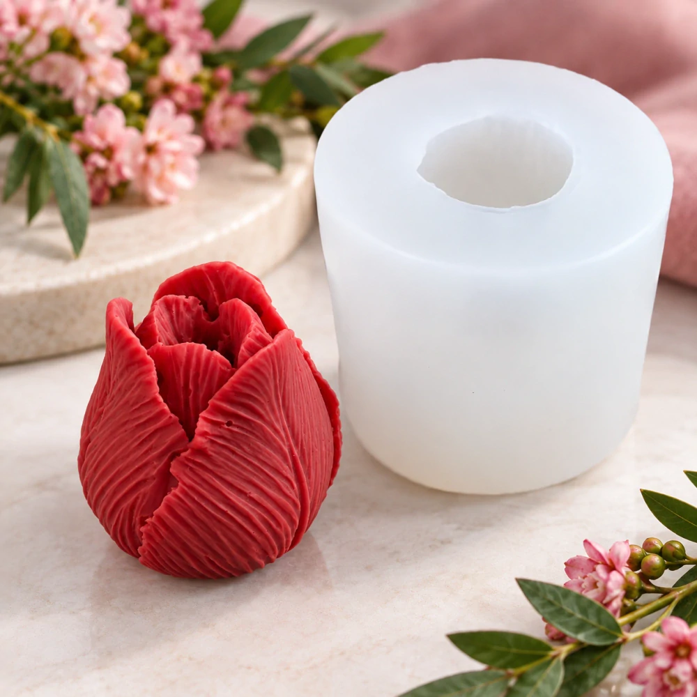 Silikonová forma Tulipán 3D
