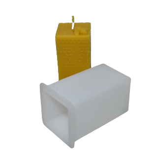 Forma na svíčky s včelím motivem 80x55mm