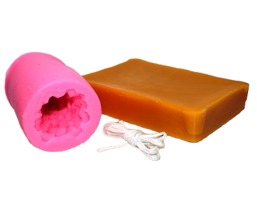 Sada na výrobu litých svíček - Vánoční stromek