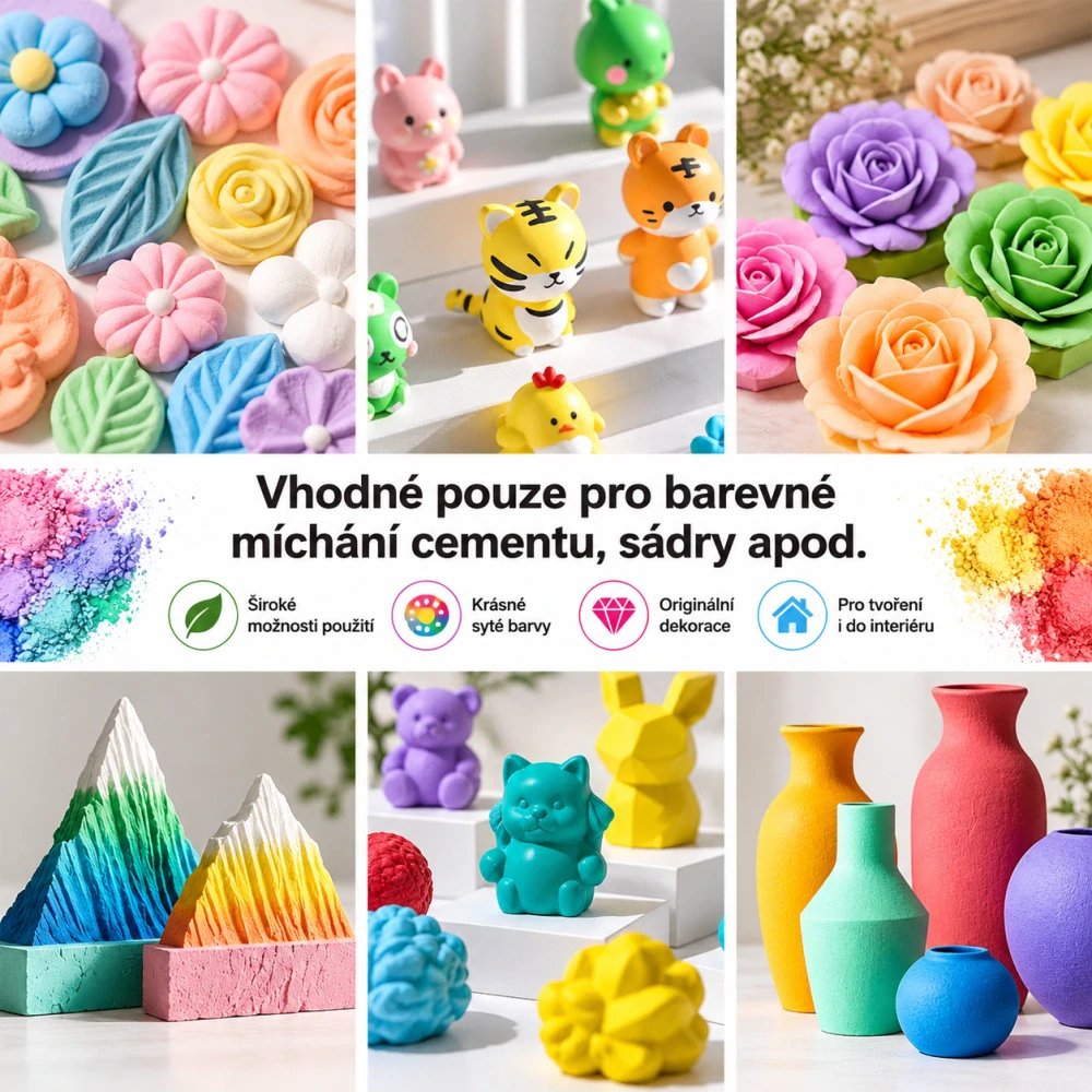 Barevný pigment pro sádru a Jesmonite – 10 ml