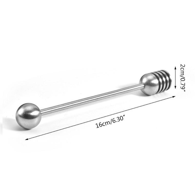 Nerezová naběračka na med