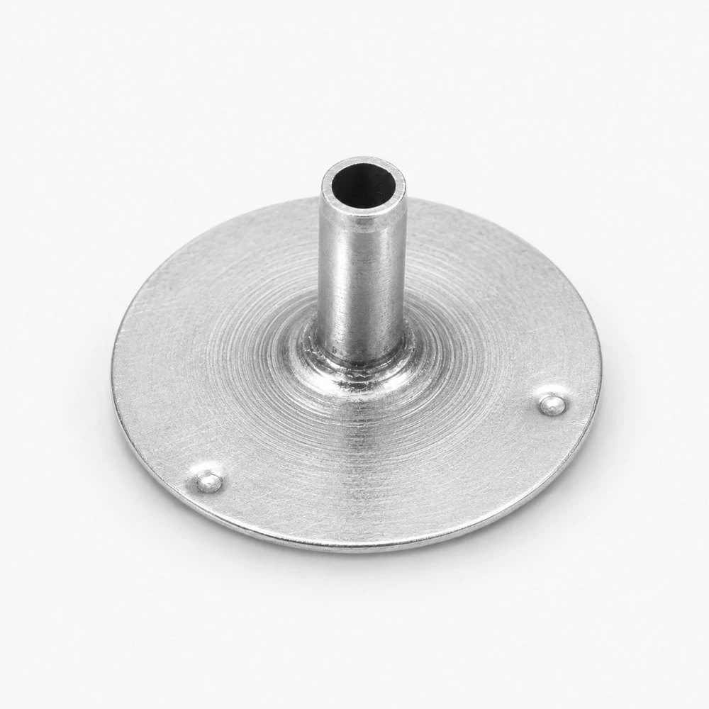 Kovový držák knotu do svíček - 16 × 3,2 × 6 mm
