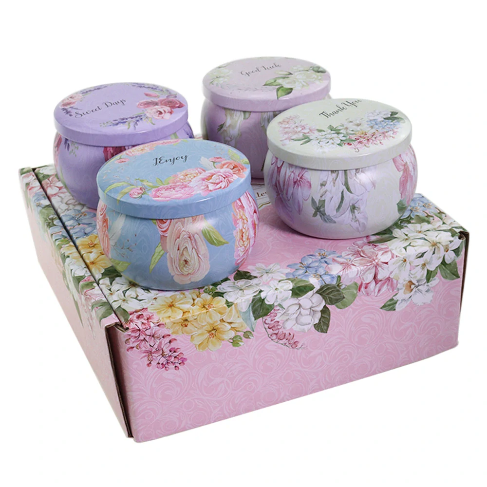 Luxusní sada svíček s vůní čerstvých květin