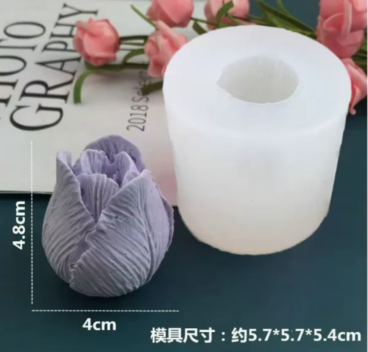 Silikonová forma Tulipán 3D