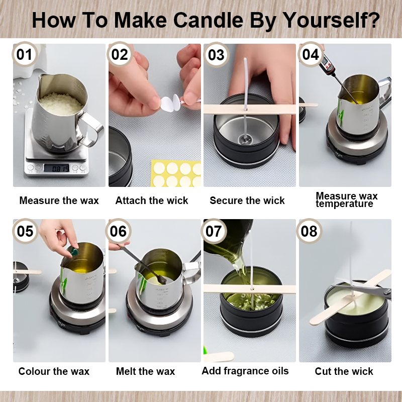 Candle Creator  – set na výrobu designových svíček