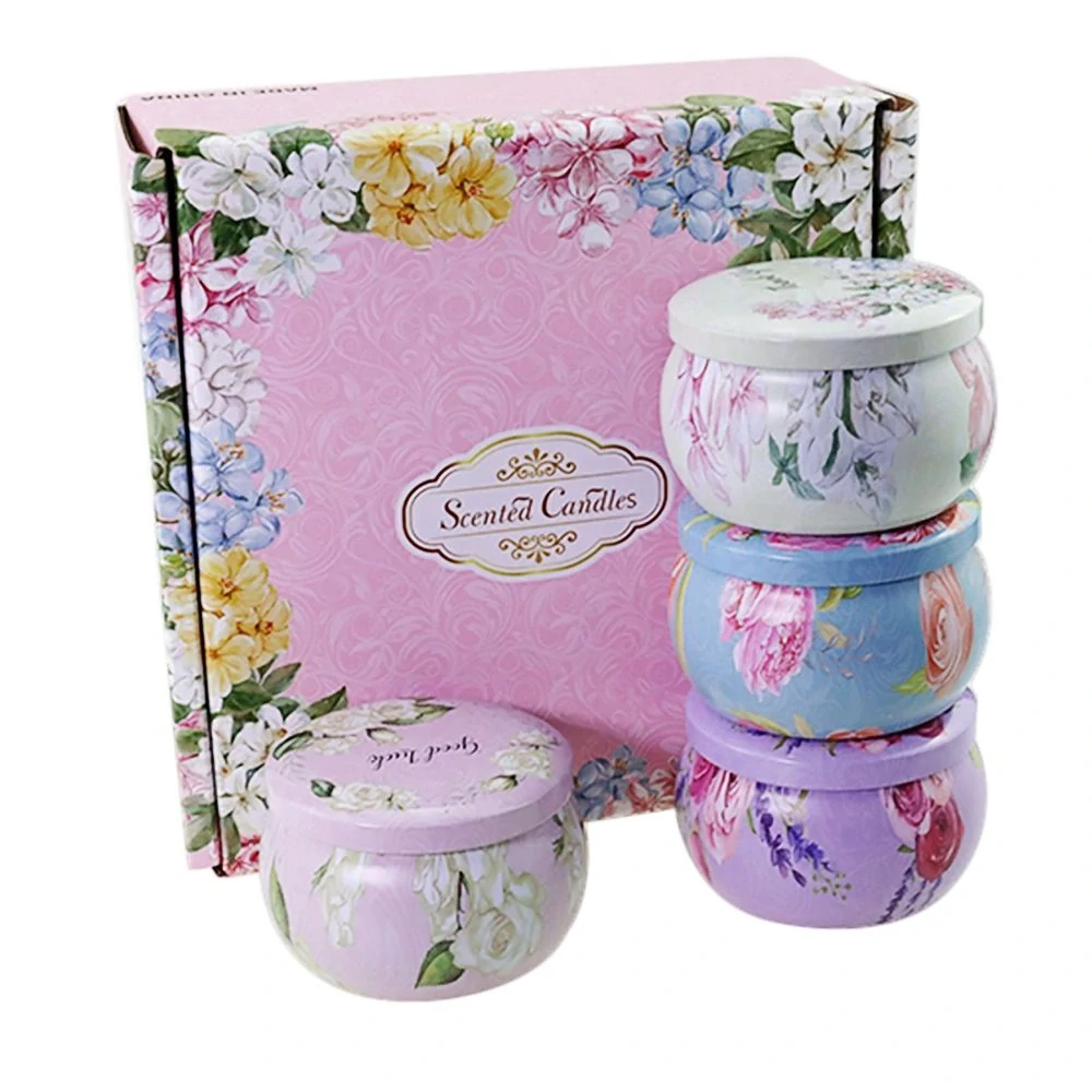 Luxusní sada svíček s vůní čerstvých květin