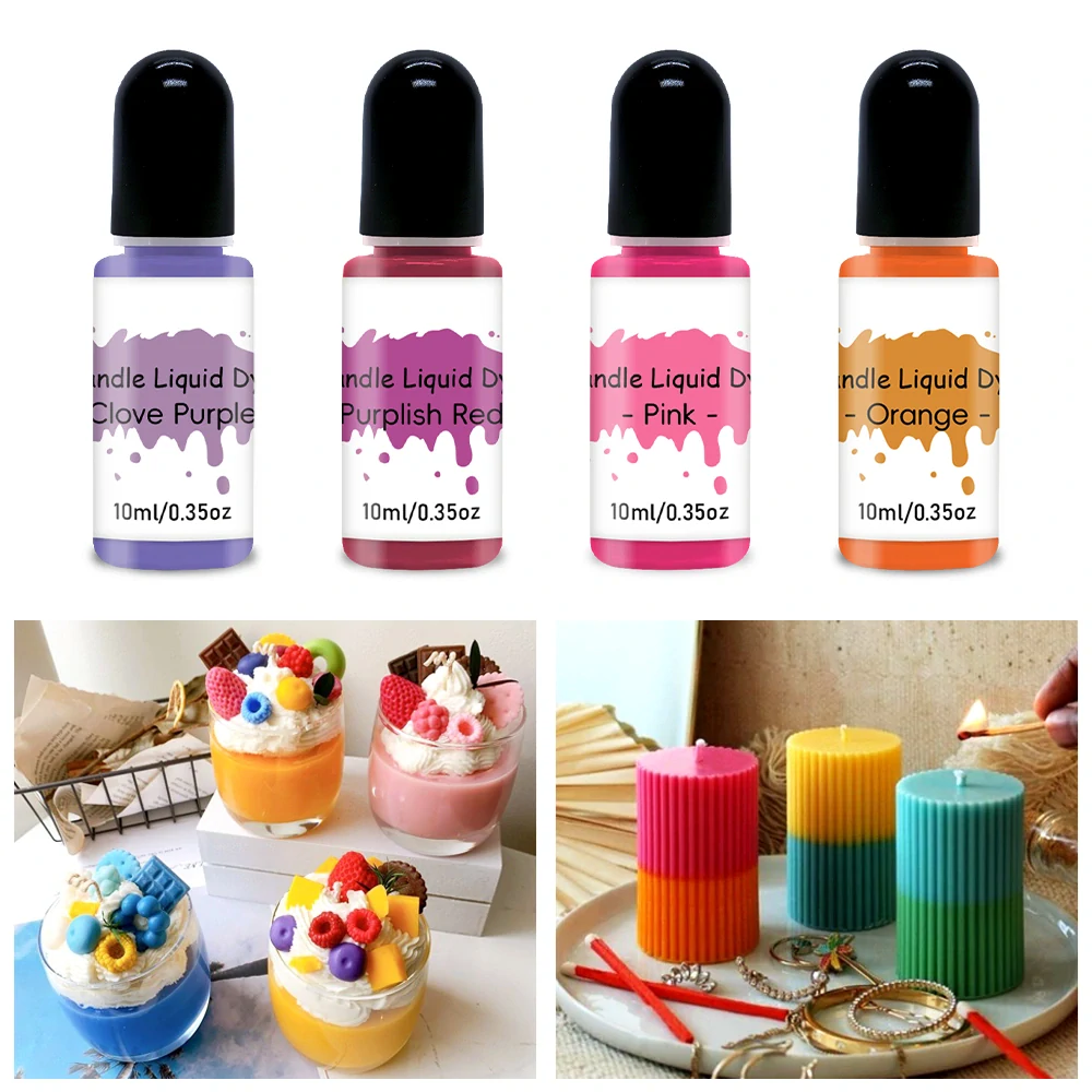 Tekutá barva do vosku na svíčky 