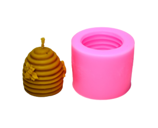 Forma na svíčky s včelím motivem 55*45mm
