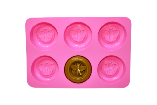 Forma na svíčky s včelím motivem 50*20mm