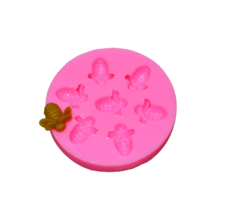 Forma na svíčky s včelím motivem 61*10mm