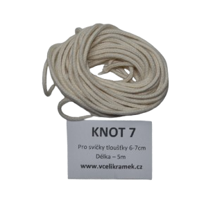 Knoty pro výrobu svíček ⌀ 6-7cm - 7