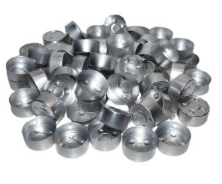 Kalíšky na výrobu čajových svíček 