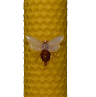 Plastová včelka dekorativní tmavá