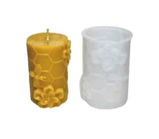 Forma na svíčky s včelím motivem 55x85mm
