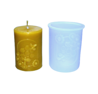 Forma na svíčky s včelím motivem 55x75mm