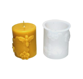 Forma na svíčky s včelím motivem 60x70mm