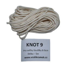 Knoty pro výrobu svíček ⌀ 8-9cm - 9