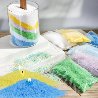 Granulovaný vosk – sada pro výrobu svíček - 12 barev