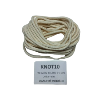 Knoty pro výrobu svíček ⌀ 9-11cm - 10