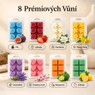 Sada vonných vosků do aromalampy – mix vůní