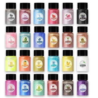 Mica prášek  minerální pigment - Různé barvy